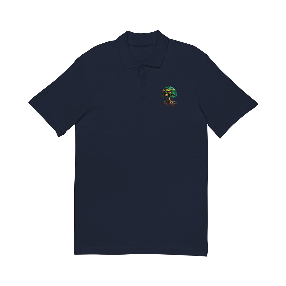 Embroidered Mighty Oak Polo Shirt