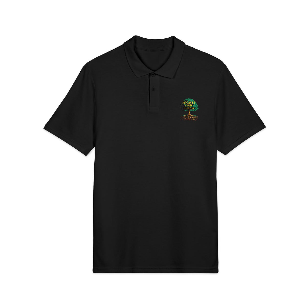 Embroidered Mighty Oak Polo Shirt