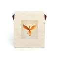Phoenix Canvas Lunch Bag with Strap — Reusable Insulated Tote