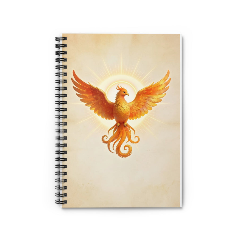 Phoenix Spiral Notebook — Lined Journal for Inspiration & Renewal