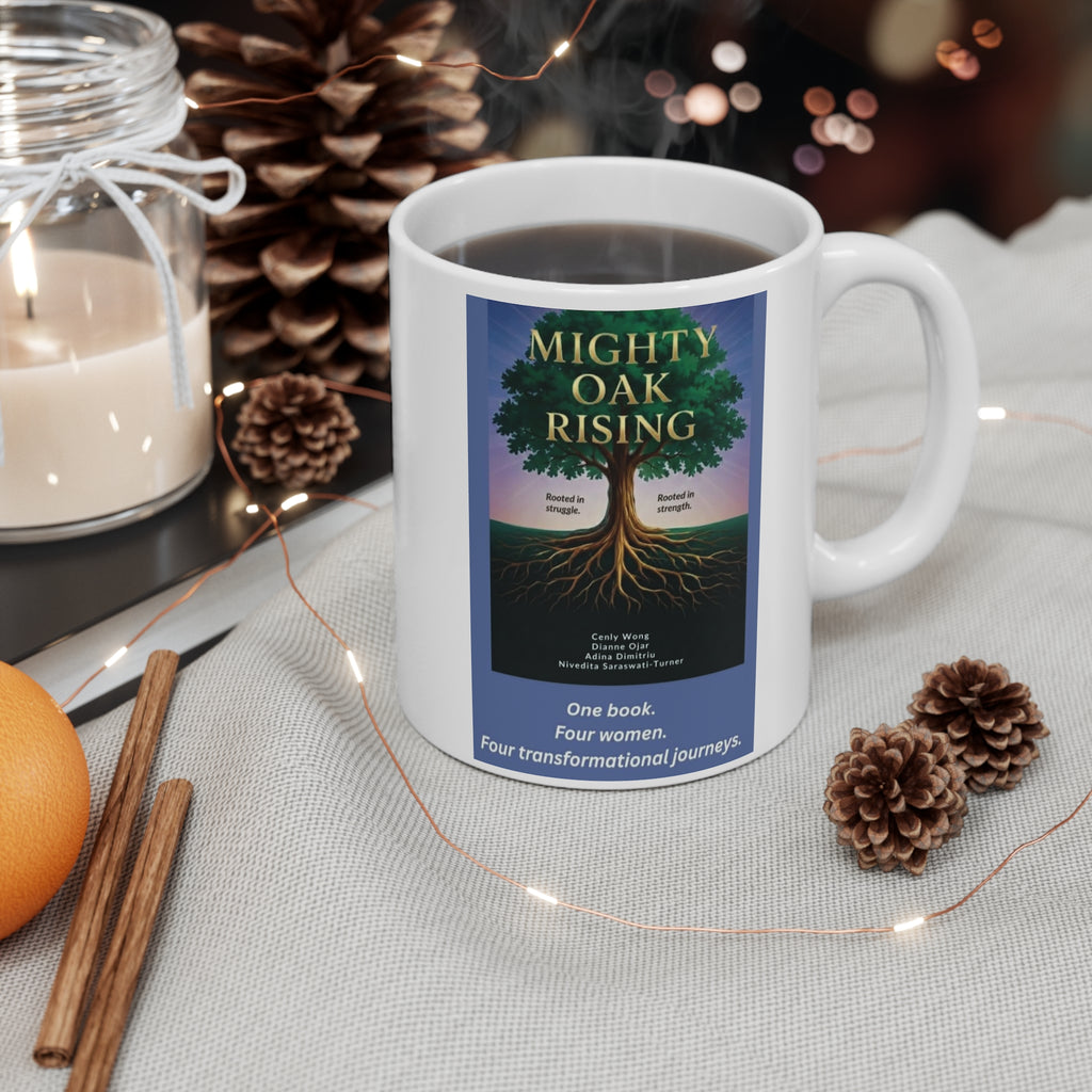 Mighty Oak Rising (MOR) Mug — Ceramic Coffee Cup, 11oz