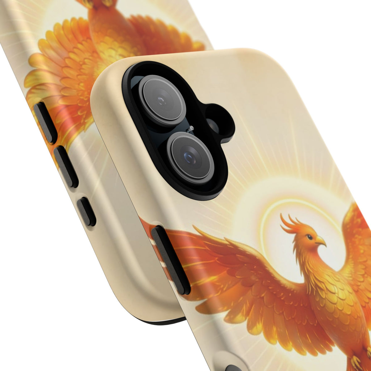 Phoenix Phone Case – Golden Rising Bird Protective Case