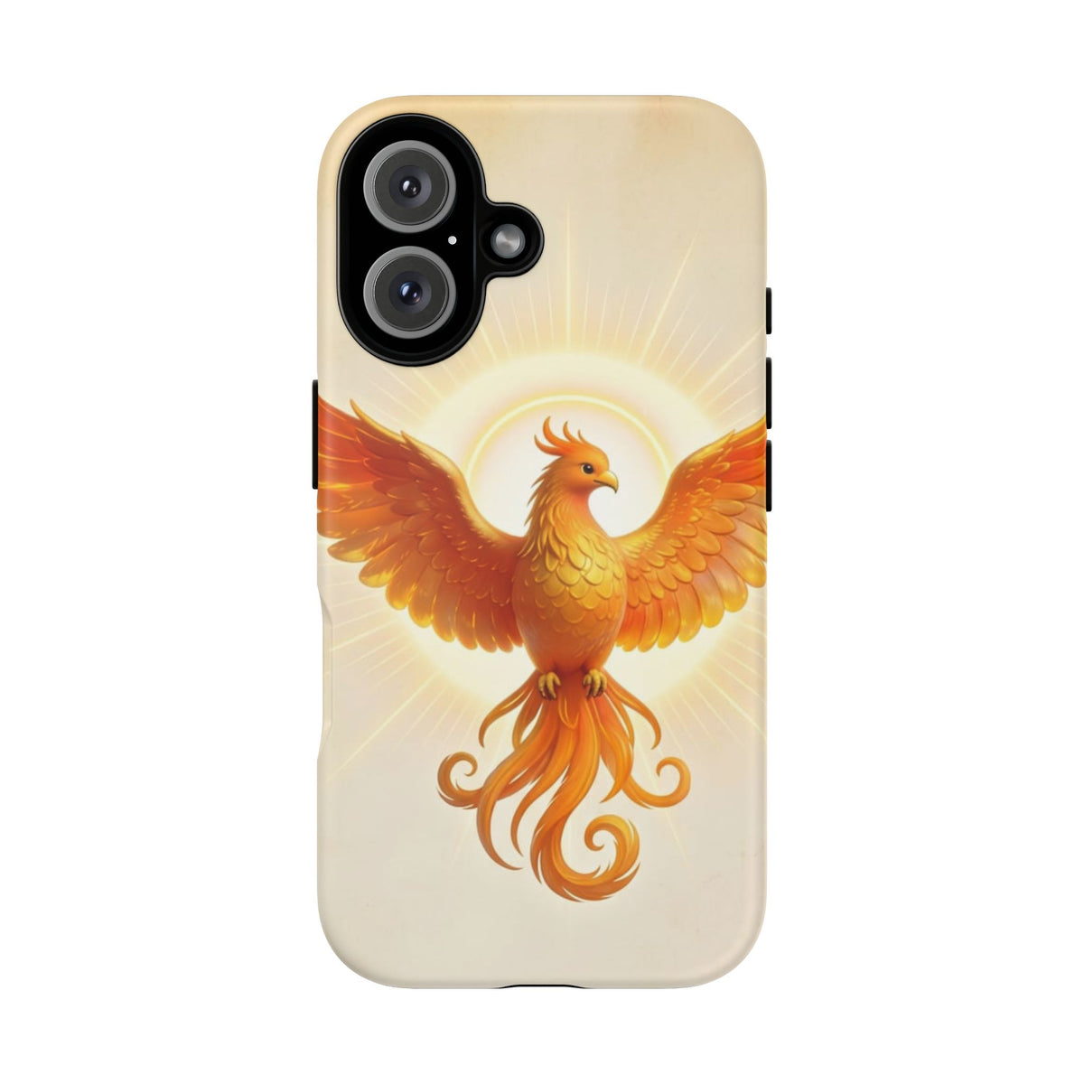 Phoenix Phone Case – Golden Rising Bird Protective Case