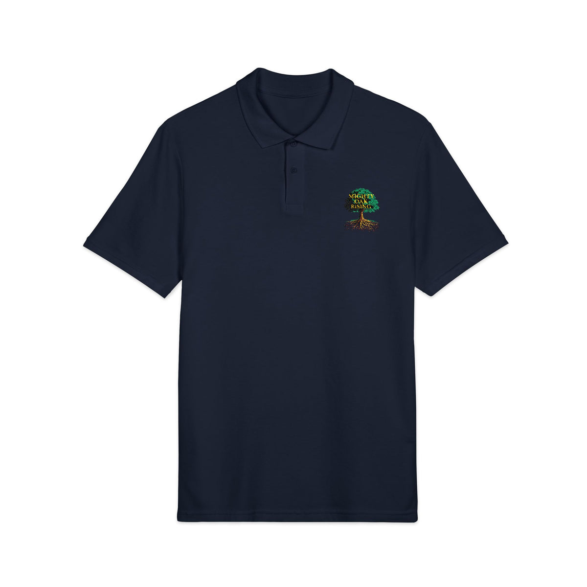 Embroidered Mighty Oak Polo Shirt