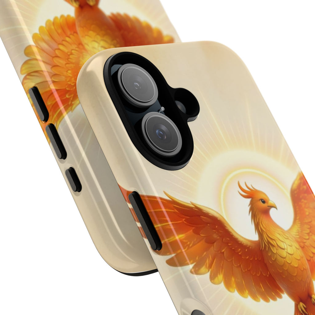 Phoenix Phone Case – Golden Rising Bird Protective Case