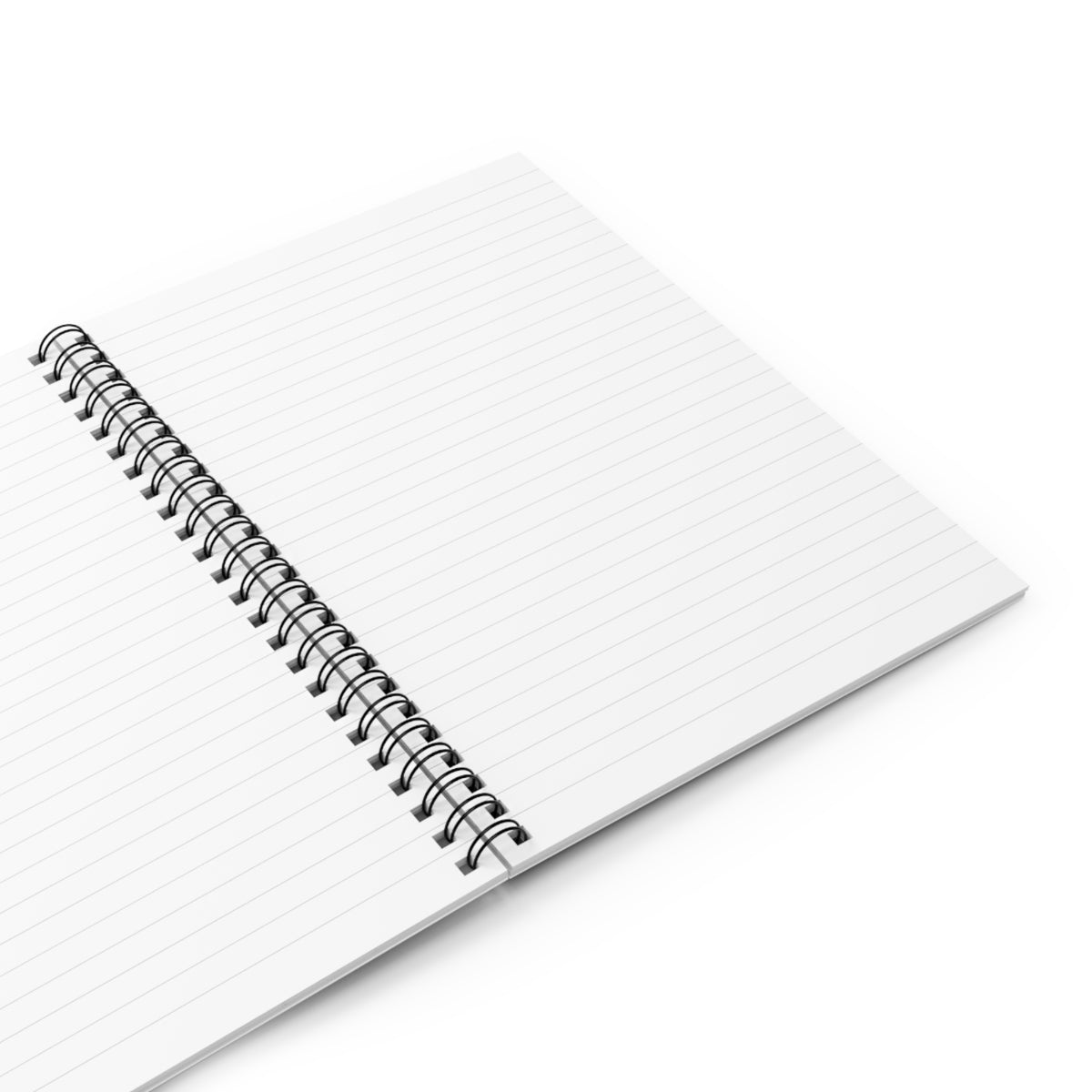 Mighty Oak Rising Spiral Notebook — Inspirational Tree Journal (Ruled)