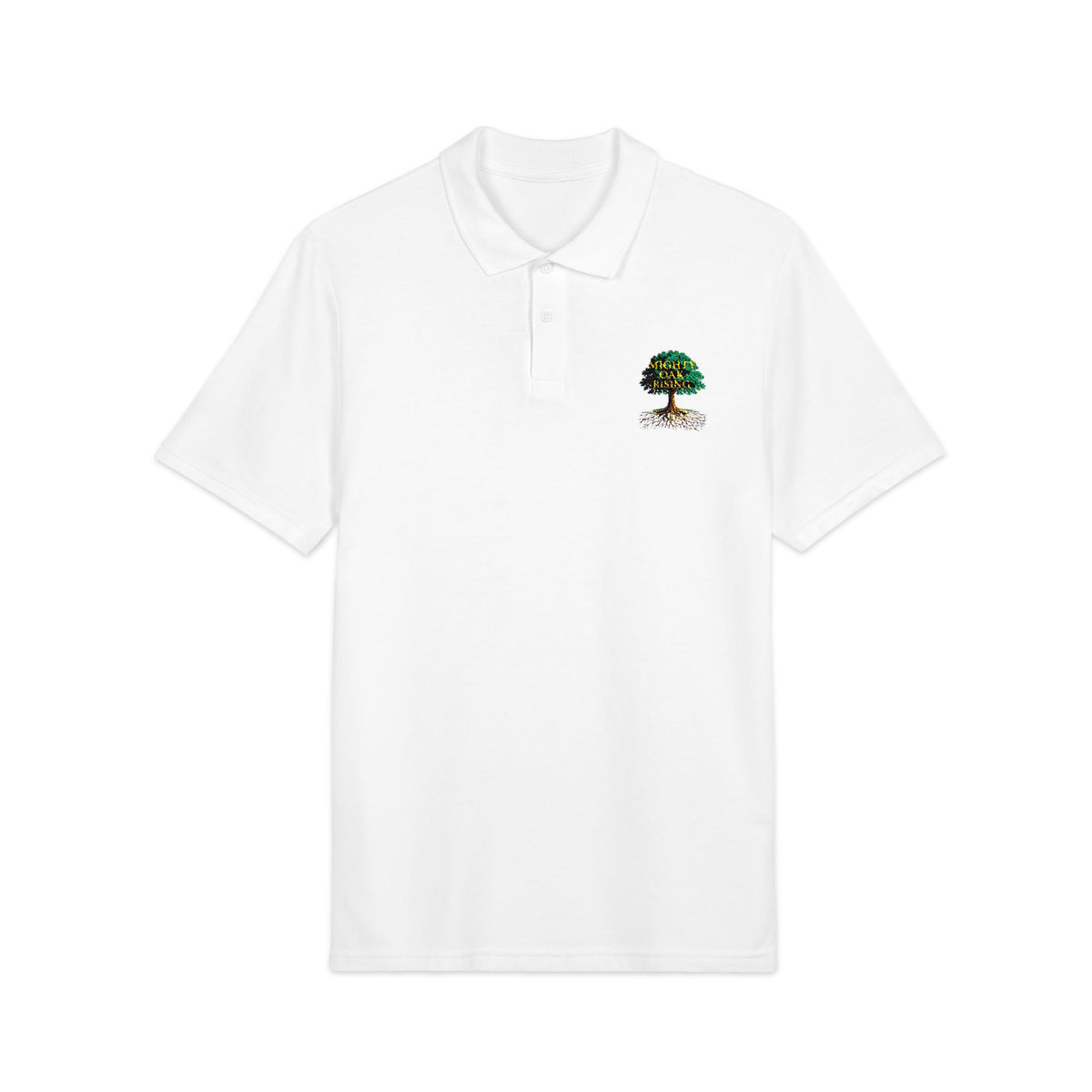 Embroidered Mighty Oak Polo Shirt