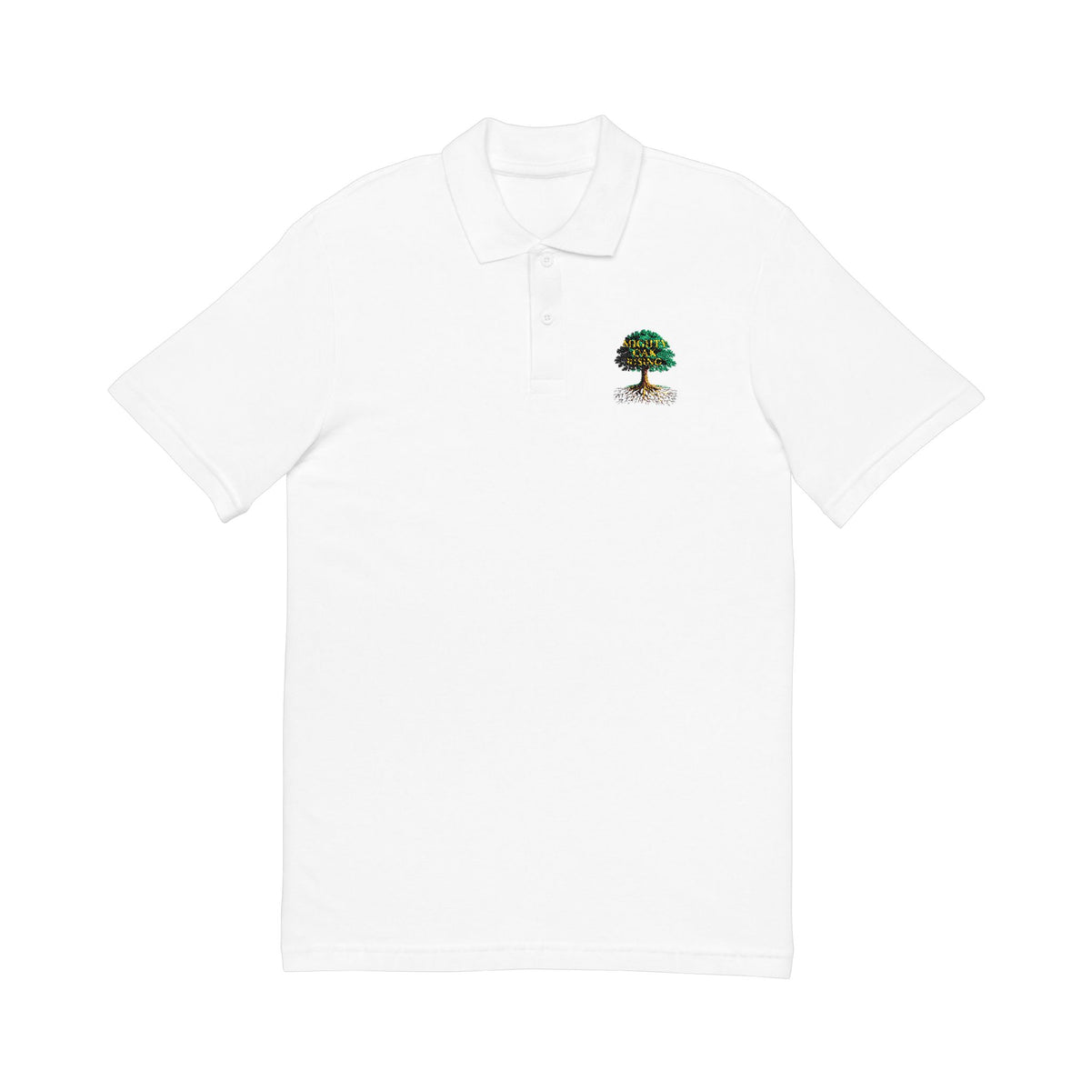 Embroidered Mighty Oak Polo Shirt