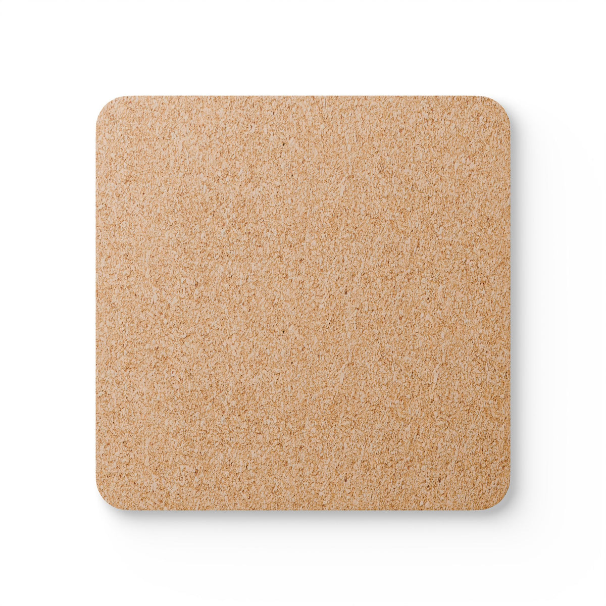 Floral Peony Cork Coaster Set — Pink Vintage Garden Drink Coasters (4-Pack)