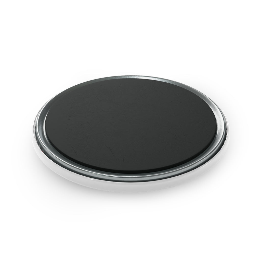 Round Button Magnet — “I Believe in Love Peace Harmony” Inspirational Magnet
