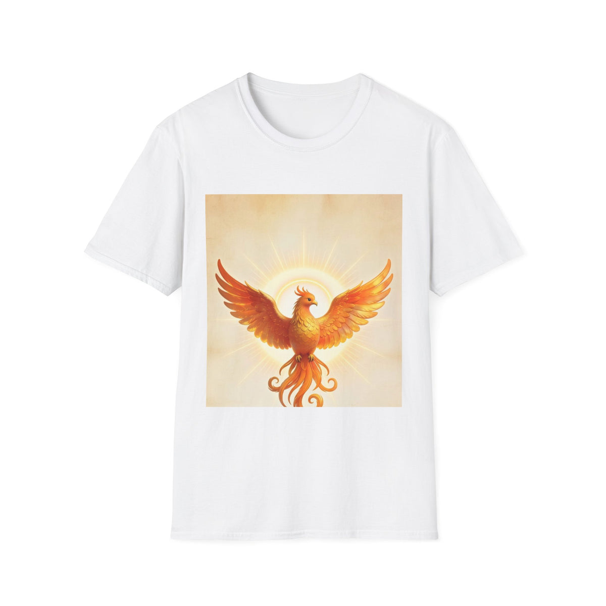 Phoenix Rising T-Shirt — Fiery Sunbird Graphic Tee