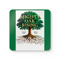 Mighty Oak Rising Cork Coaster Set — Inspirational Tree Roots Design