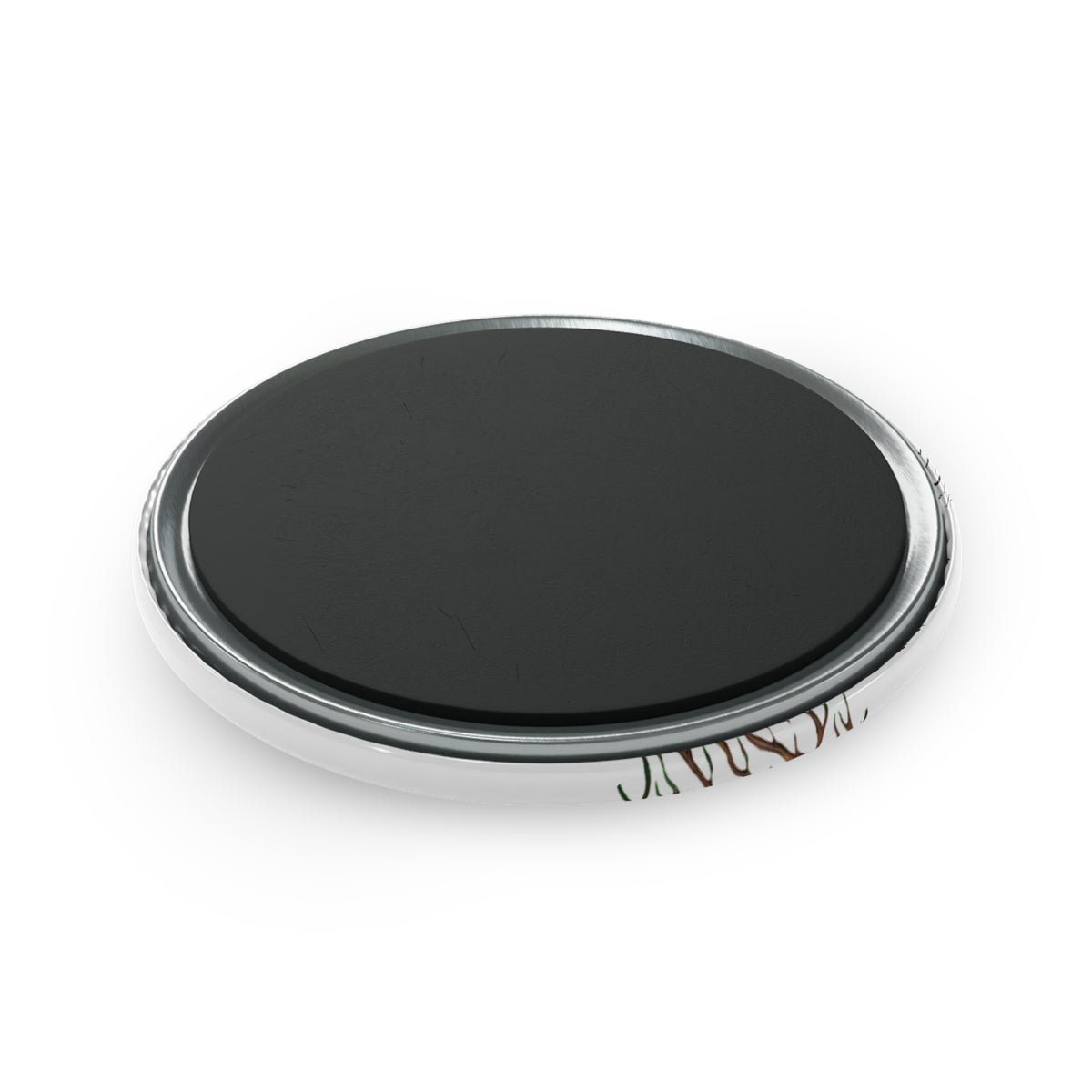 Mighty Oak Round Fridge Magnet