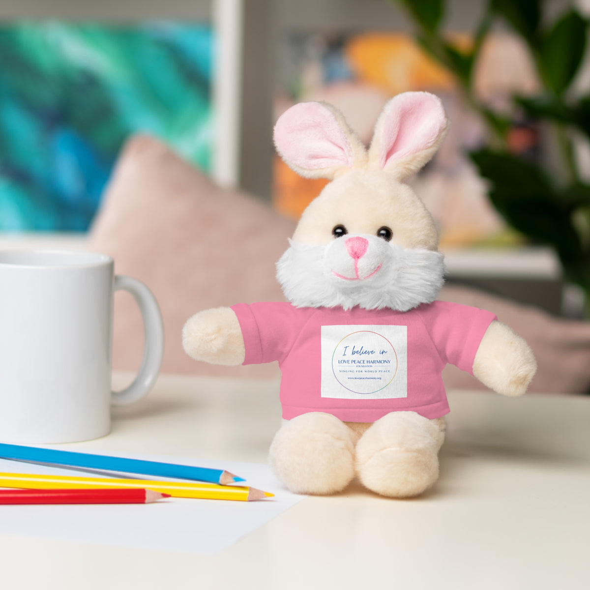 LPH Plush with Printed Tee — Soft Stuffed Animal Gift