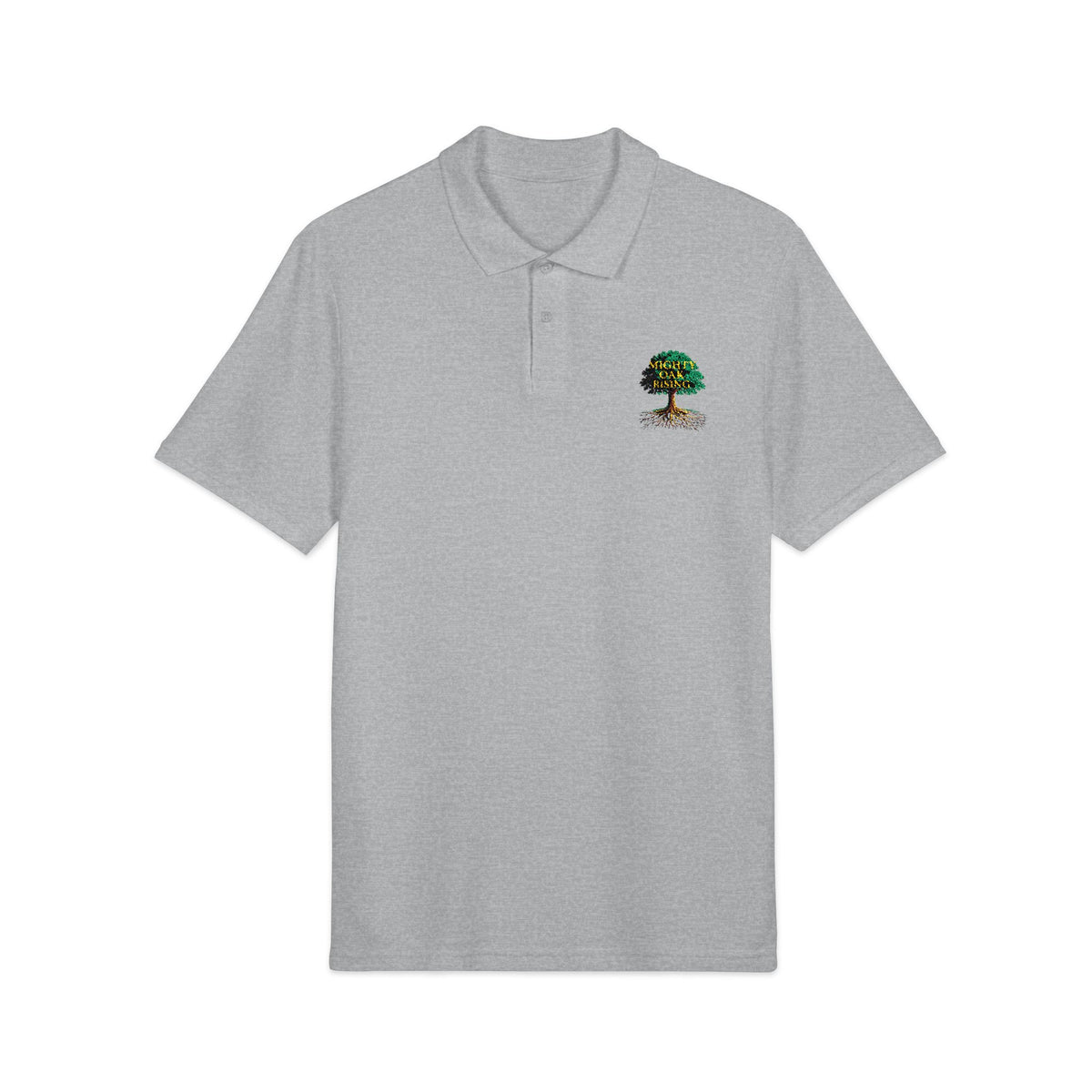 Embroidered Mighty Oak Polo Shirt