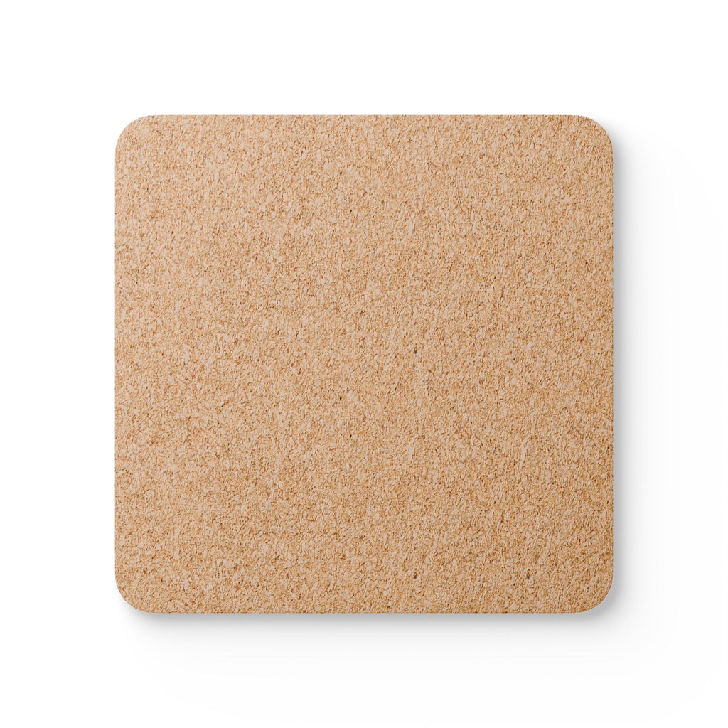 Mighty Oak Rising Cork Coaster Set — Inspirational Tree Roots Design