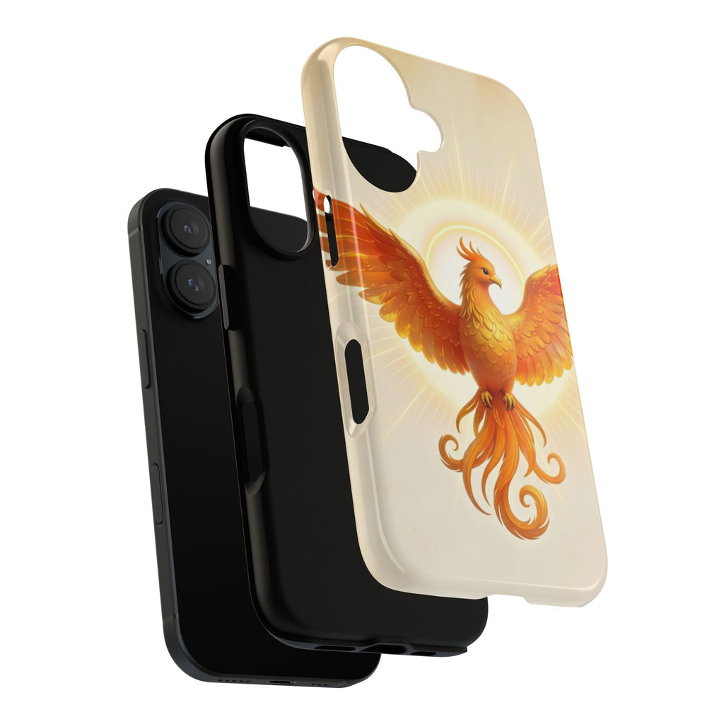 Phoenix Phone Case – Golden Rising Bird Protective Case