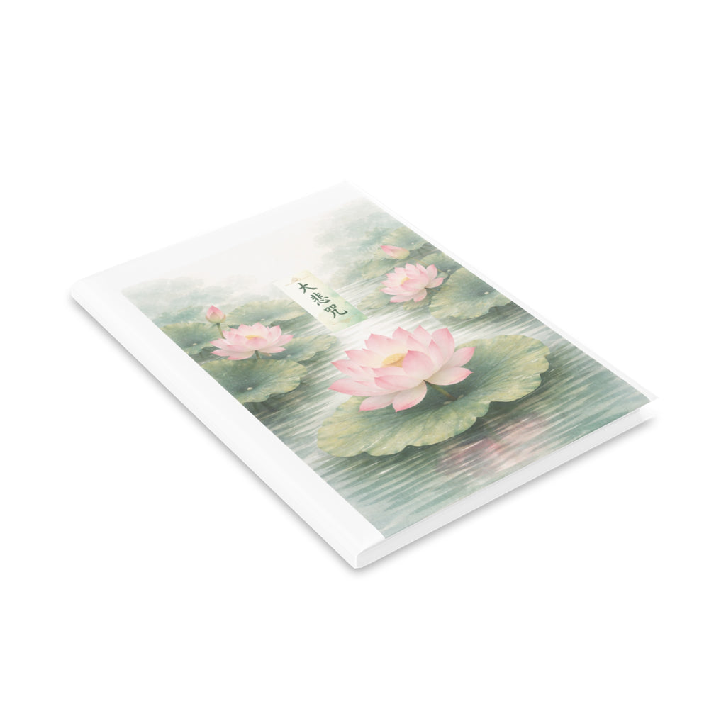 Da Bei Zhou Lotus Journal — "Greatest Compassionate Mantra" Hardcover Notebook