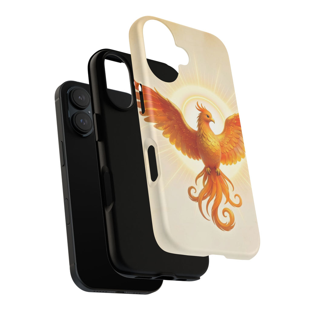 Phoenix Phone Case – Golden Rising Bird Protective Case