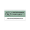 Bumper Sticker — "Cenly's Wellness Collaboration" Logo Sticker with Lotus & Website