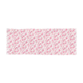 Blumenschal Sakura – Rosa Vintage Rosenmuster, leichter Frühlings-/Sommerschal