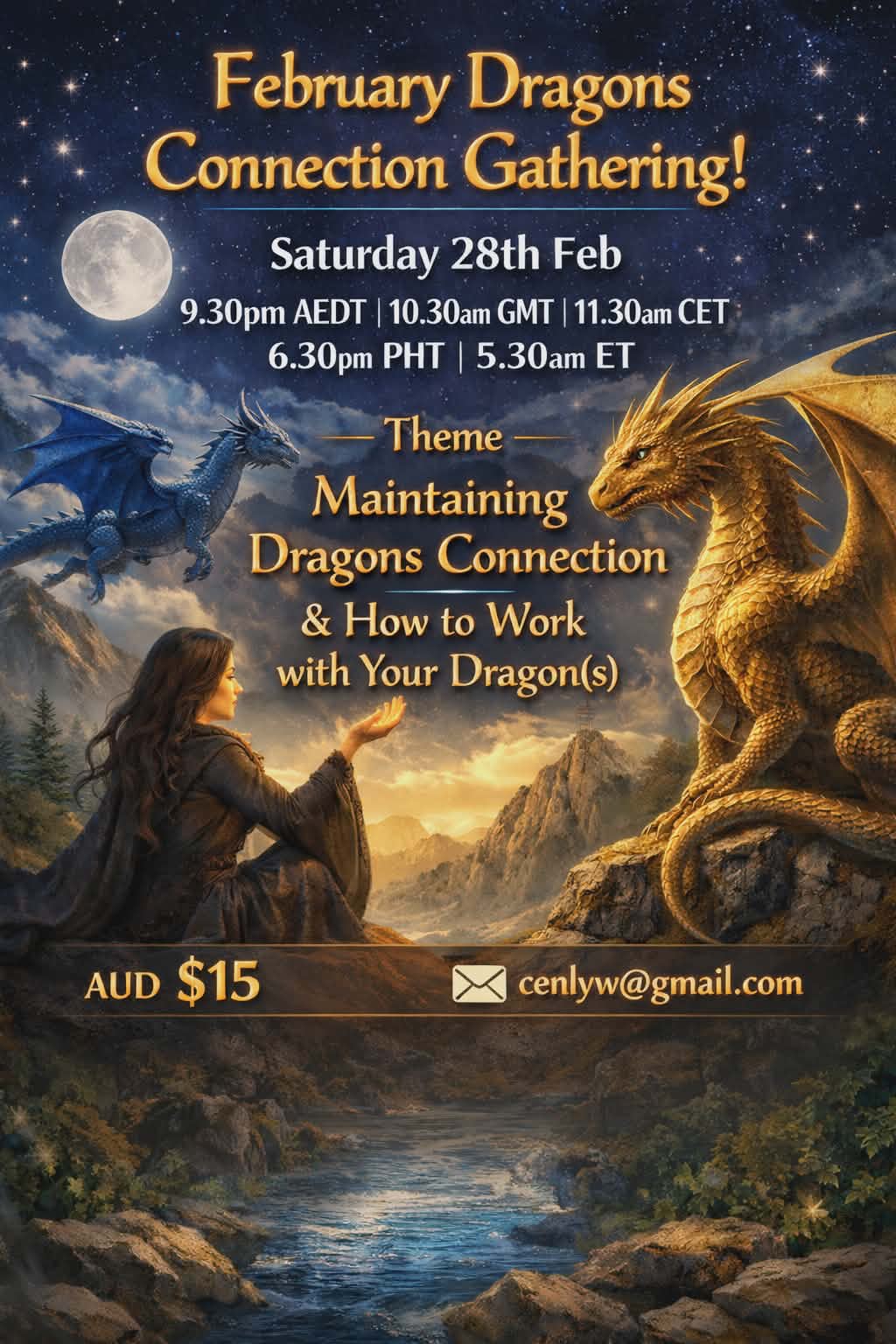 Dragons Connection gathering for February 2026