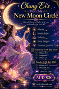 July Chang Er's New Moon Circle