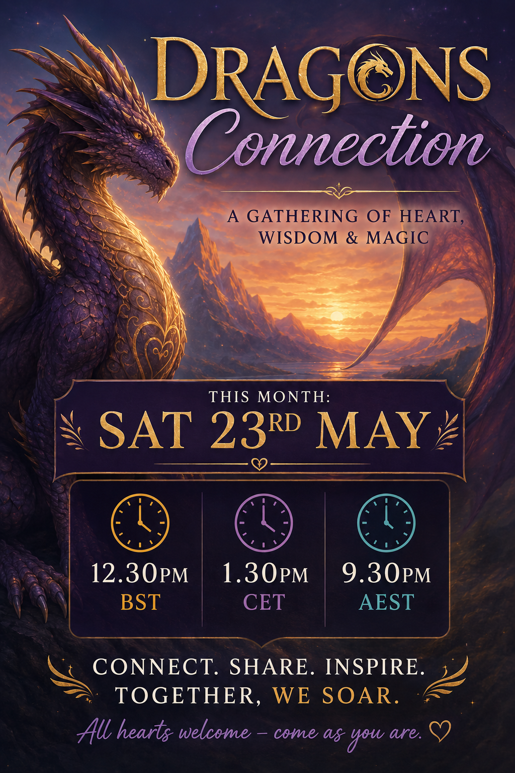 May Dragons Connection Gathering