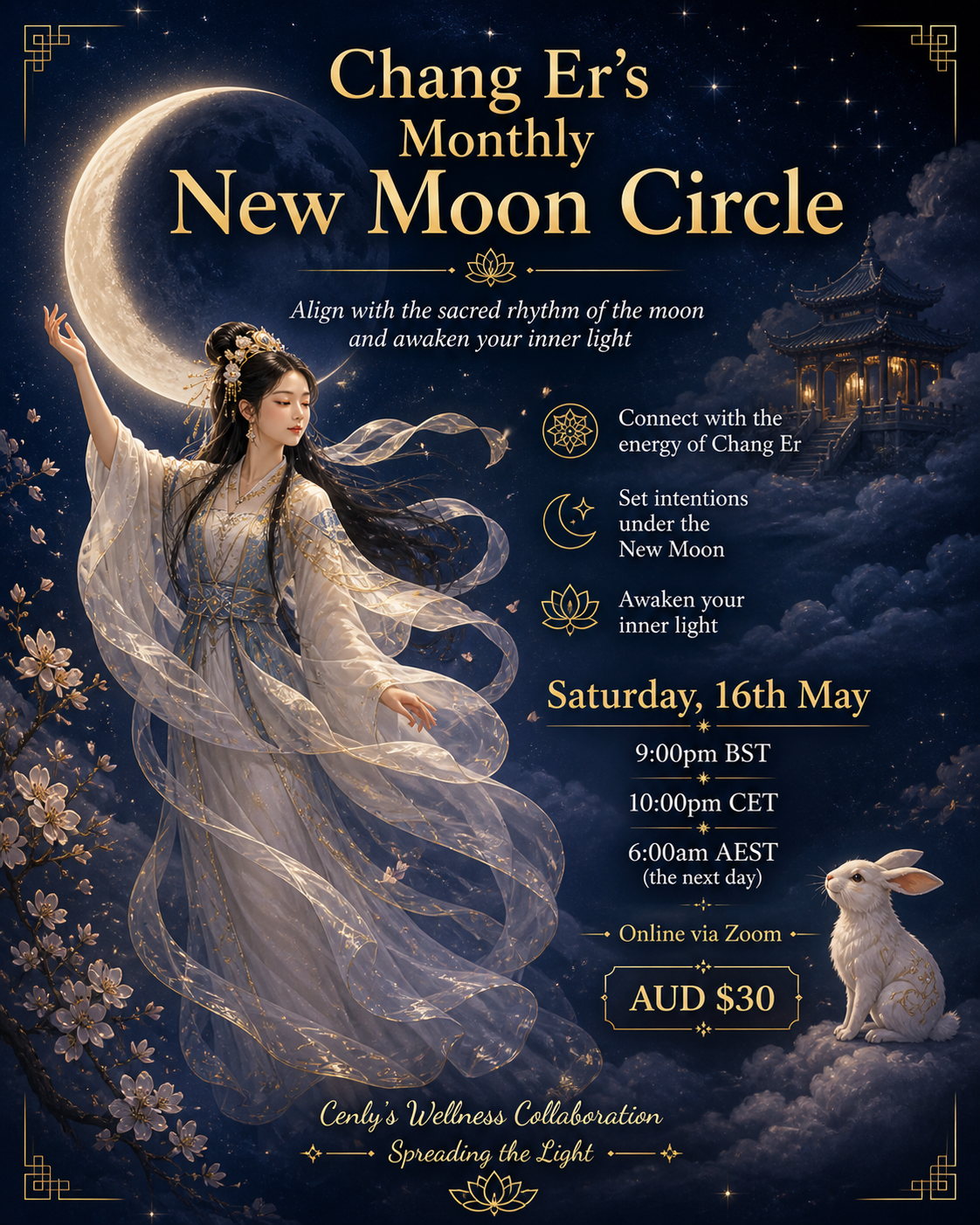 Chang Er's New Moon Circle for May
