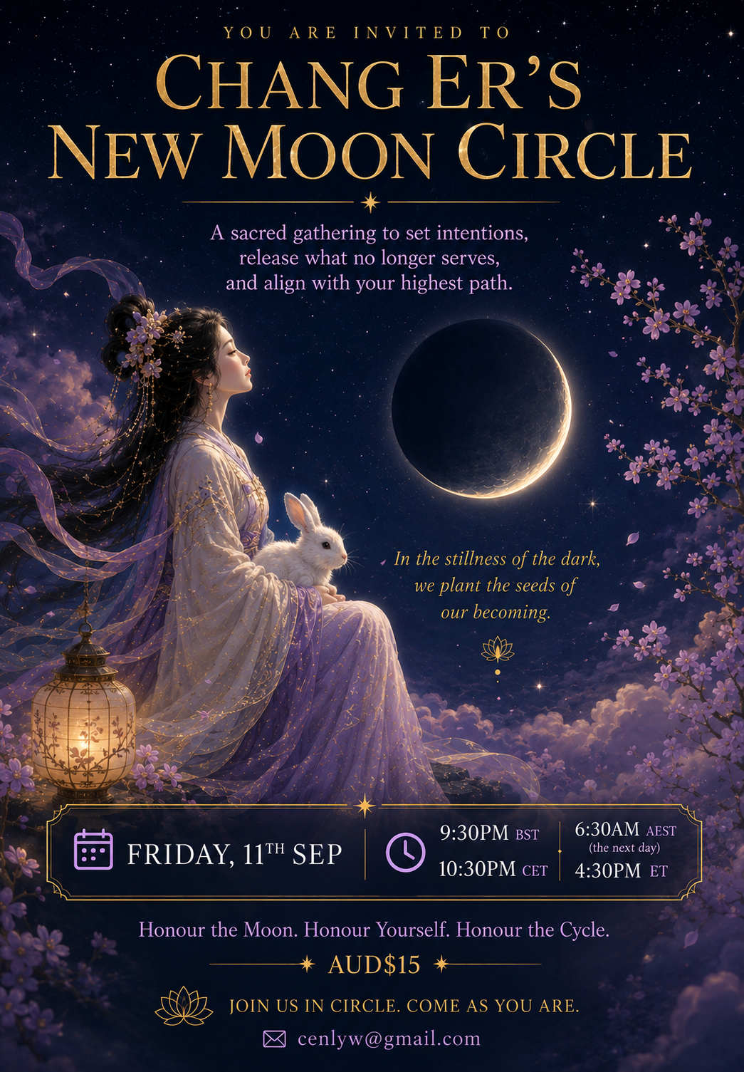 September New Moon Circle
