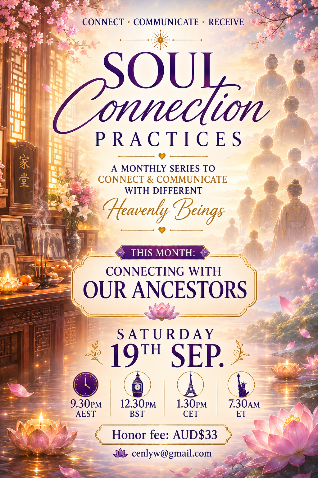 September Soul Connection Practices
