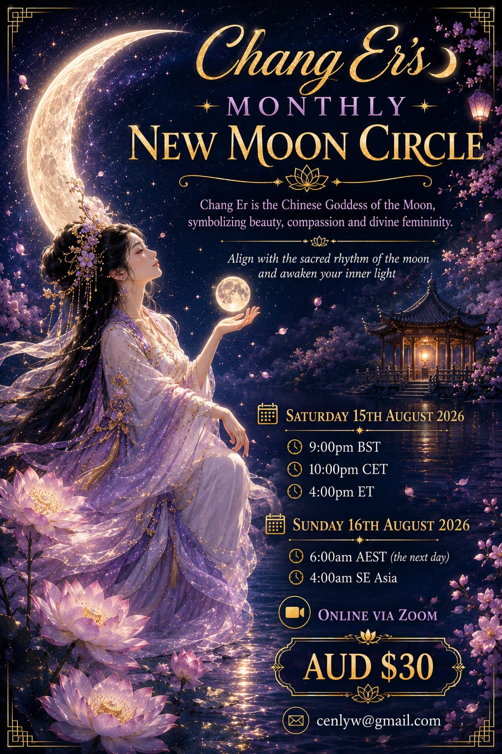 August New Moon Circle
